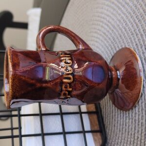 Vintage USA Pottery 1960s Cappuccino Mug